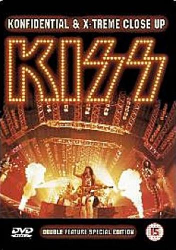 Kiss Konfidential & X-Treme DVD UK KISDDKO307014