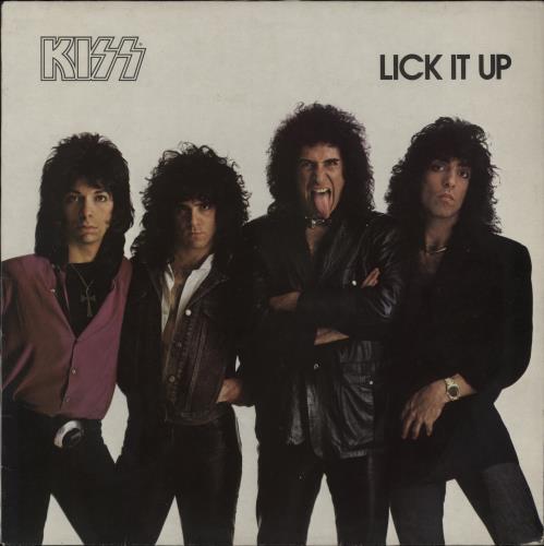 Kiss Lick It Up - EX vinyl LP album (LP record) UK KISLPLI893869