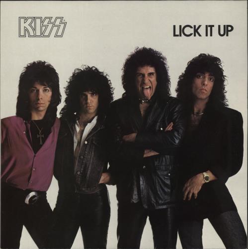 Kiss Lick It Up vinyl LP album (LP record) UK KISLPLI865529