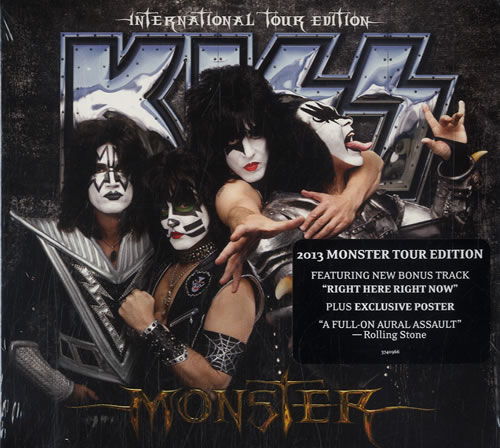 Kiss Monster CD album (CDLP) UK KISCDMO588004