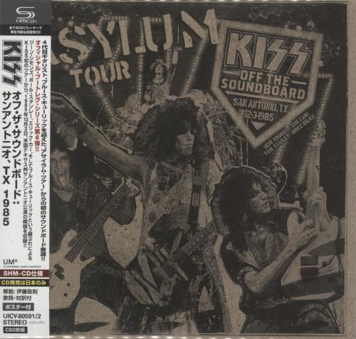 Kiss Off The Soundboard - Hemisfair Arena - SHM-CD - Tower Sticker SHM CD Japanese KISHMOF865279