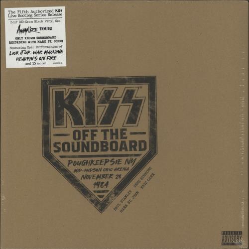 Kiss Off The Soundboard: Poughkeepsie NY Mid-Hudson Arena November 28 1984 - 180 Gram Vinyl - Sealed 2-LP vinyl record set (Double LP Album) US KIS2LOF872124