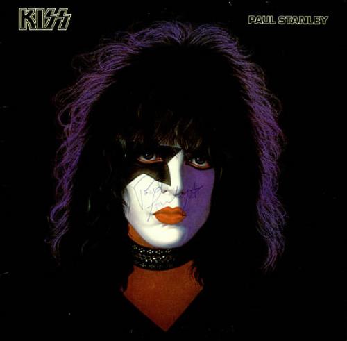 Kiss Paul Stanley - Autographed Sleeve! vinyl LP album (LP record) US KISLPPA427228