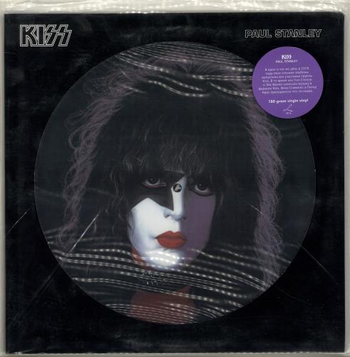 Kiss Paul Stanley picture disc LP (vinyl picture disc album) Russian KISPDPA392955