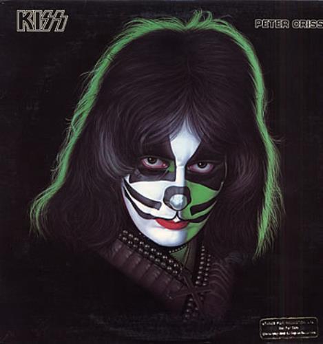 Kiss Peter Criss + Poster vinyl LP album (LP record) US KISLPPE14449
