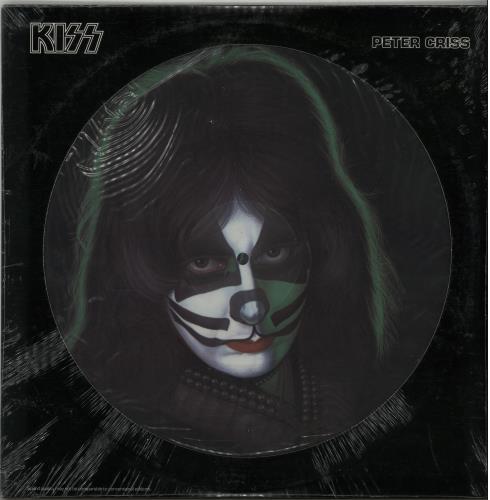 Kiss Peter Criss - Sealed picture disc LP (vinyl picture disc album) US KISPDPE644339