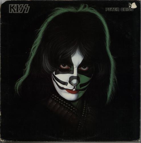 Kiss Peter Criss vinyl LP album (LP record) US KISLPPE574661