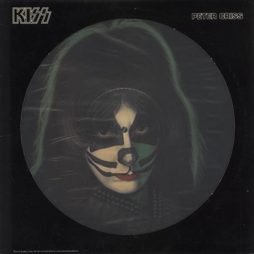 Kiss Peter Criss picture disc LP (vinyl picture disc album) US KISPDPE06523