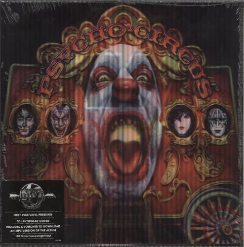 Kiss Psycho Circus - 180gm - 3-D Sleeve - Sealed vinyl LP album (LP record) UK KISLPPS872132