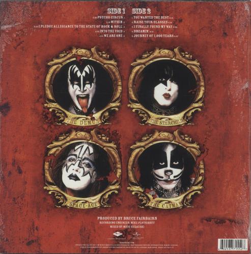 Kiss Psycho Circus - 180gm - 3-D Sleeve - Sealed vinyl LP album (LP record) UK KISLPPS872132