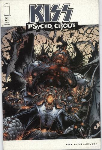 Kiss Psycho Circus [Issue 21] magazine UK KISMAPS703176