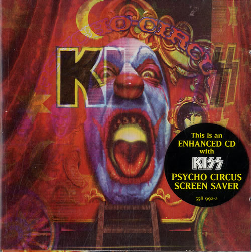 Kiss Psycho Circus US CD album (CDLP) (253593)