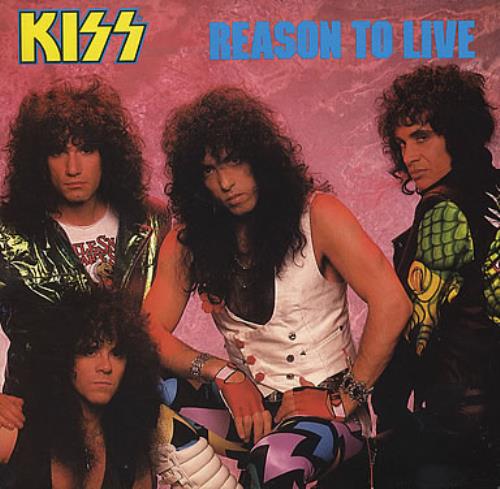 Kiss Reason To Live 7" vinyl single (7 inch record / 45) US KIS07RE13974