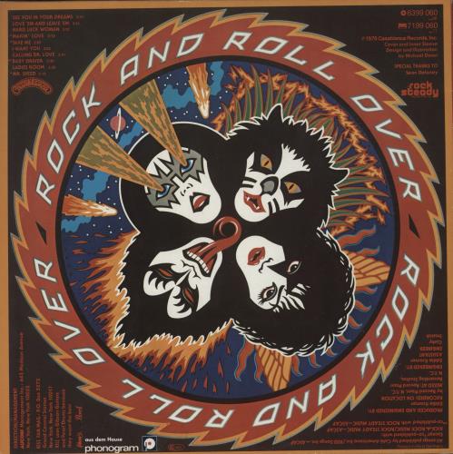 Kiss Rock And Roll Over vinyl LP album (LP record) German KISLPRO679116