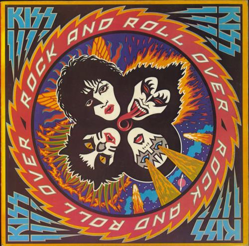 Kiss Rock And Roll Over vinyl LP album (LP record) Italian KISLPRO800362