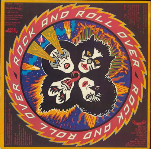 Kiss Rock And Roll Over vinyl LP album (LP record) Italian KISLPRO800362