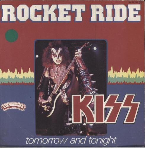 Kiss Rocket Ride - Wide + Sleeve 7" vinyl single (7 inch record / 45) French KIS07RO13282