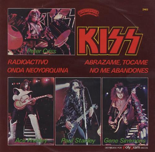Kiss Solos E.P. 7" vinyl single (7 inch record / 45) Mexican KIS07SO13875