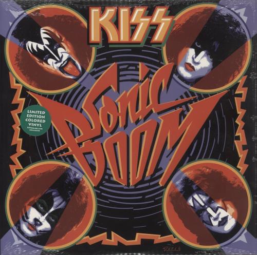 Kiss Sonic Boom - Green vinyl / Sealed vinyl LP album (LP record) US KISLPSO577574
