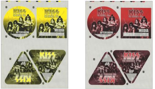 Kiss The Farewell Tour tour pass US KISTPTH428656
