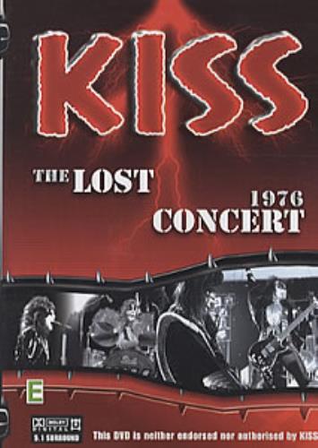 Kiss The Lost 1976 Concert DVD US KISDDTH324902