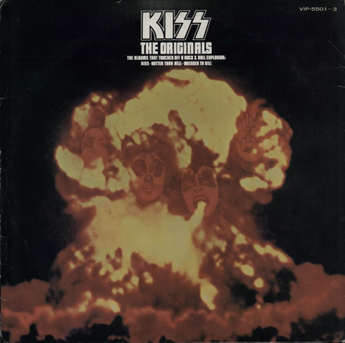 Kiss The Originals - EX 3-LP vinyl record set (Triple LP Album) Japanese KIS3LTH585037