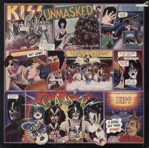 Kiss Unmasked - EX vinyl LP album (LP record) UK KISLPUN836454