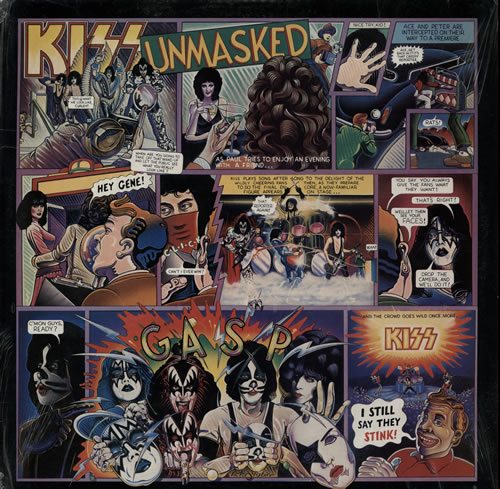 Kiss Unmasked - Sealed vinyl LP album (LP record) US KISLPUN579537