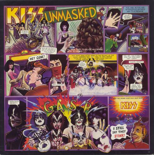 Kiss Unmasked vinyl LP album (LP record) Italian KISLPUN14408