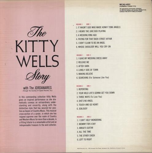 Kitty Wells The Kitty Wells Story 2-LP vinyl record set (Double LP Album) US KI-2LTH820305