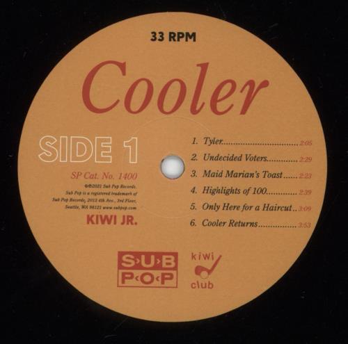 Kiwi Jr. Cooler Returns vinyl LP album (LP record) UK 9-3LPCO874312