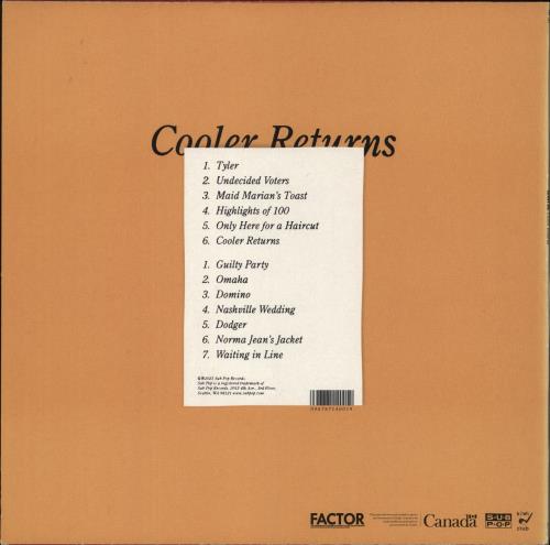 Kiwi Jr. Cooler Returns vinyl LP album (LP record) UK 9-3LPCO874312