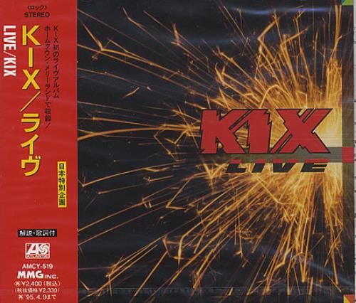 Kix Live CD album (CDLP) Japanese KBNCDLI368558