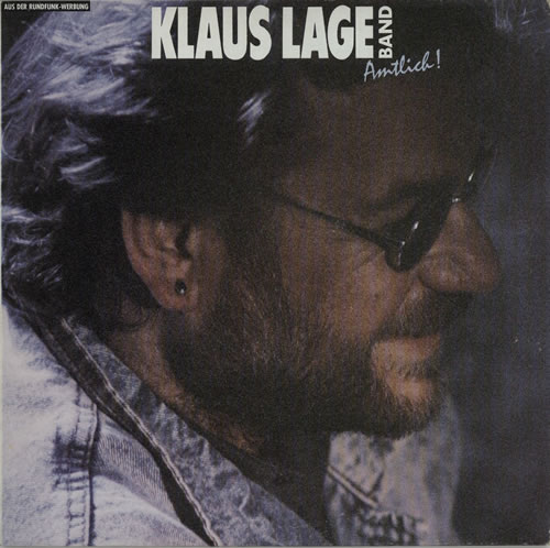 Klaus Lage Amtlich! vinyl LP album (LP record) German KLGLPAM627809