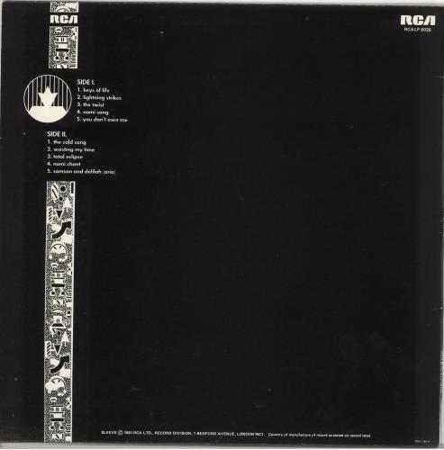 Klaus Nomi Klaus Nomi vinyl LP album (LP record) UK KLSLPKL342181