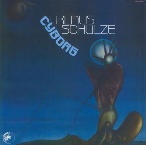 Klaus Schulze Cyborg 2-LP vinyl record set (Double LP Album) French ULZ2LCY801188