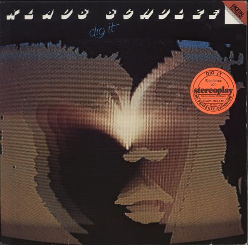 Klaus Schulze Dig It - Stickered sleeve vinyl LP album (LP record) German ULZLPDI777219