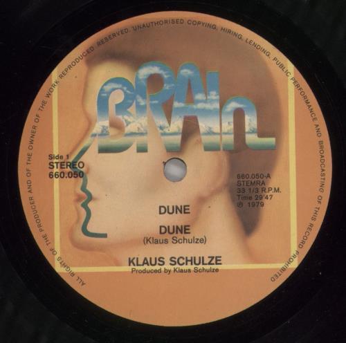 Klaus Schulze Dune vinyl LP album (LP record) Dutch ULZLPDU337596