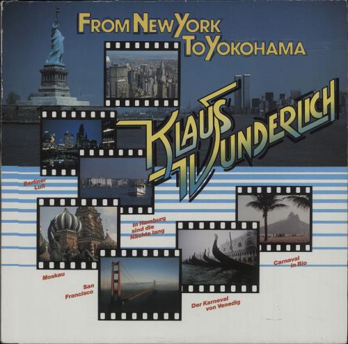 Klaus Wunderlich From New York To Yokohama vinyl LP album (LP record) German KWCLPFR660617