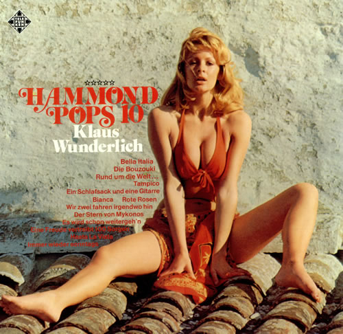 Klaus Wunderlich Hammond Pops 10 vinyl LP album (LP record) German KWCLPHA489939