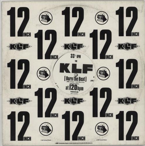 KLF Burn The Beat 12" vinyl single (12 inch record / Maxi-single) UK KLF12BU04459