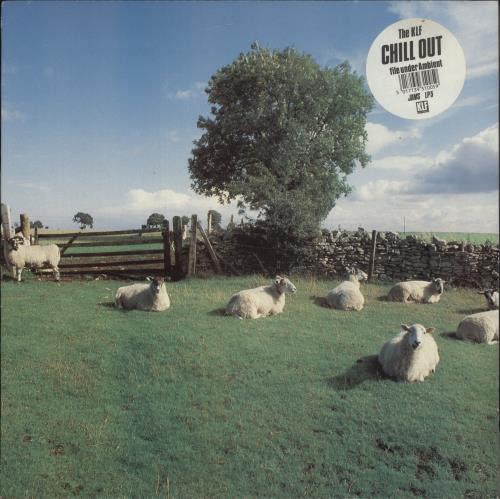 KLF Chill Out - Stickered Sleeve - EX vinyl LP album (LP record) UK KLFLPCH333276