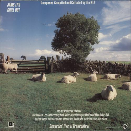 KLF Chill Out - Stickered Sleeve - EX vinyl LP album (LP record) UK KLFLPCH333276