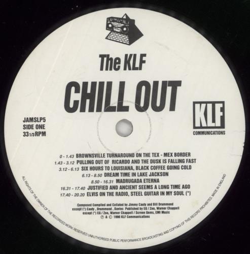 KLF Chill Out - VG vinyl LP album (LP record) UK KLFLPCH859305