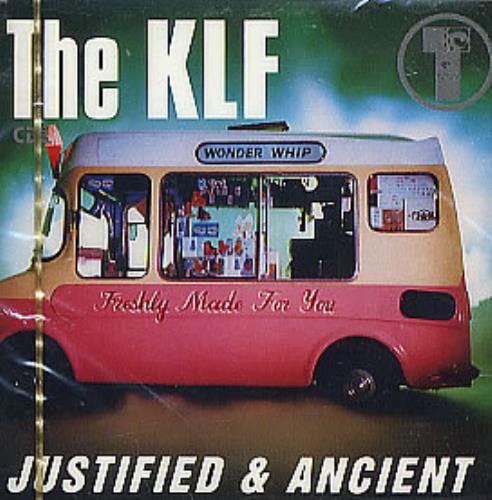 KLF Justified & Ancient CD single (CD5 / 5") US KLFC5JU02015