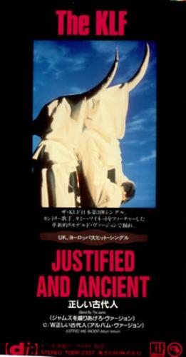 KLF Justified & Ancient 3" CD single (CD3) Japanese KLFC3JU07439