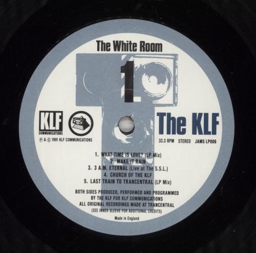 KLF The White Room + Merchandise insert - EX vinyl LP album (LP record) UK KLFLPTH866451