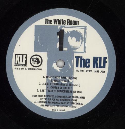 KLF The White Room - 1st - Hype Sticker - EX vinyl LP album (LP record) UK KLFLPTH489787
