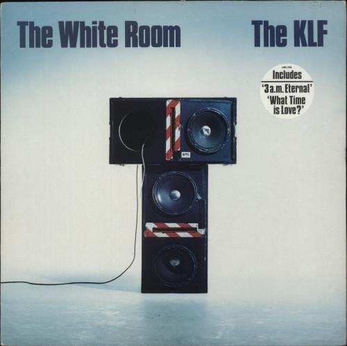 KLF The White Room - Hype Sticker + insert - EX vinyl LP album (LP record) UK KLFLPTH868947