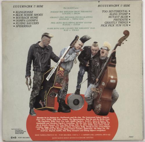 Klingonz Psycho's From Beyond vinyl LP album (LP record) UK 0WJLPPS737055